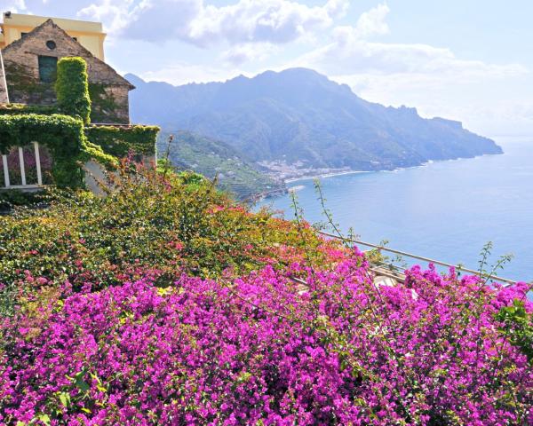 A beautiful view of Ravello.