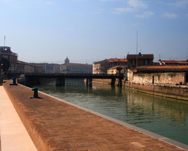 Гарний краєвид міста Senigallia