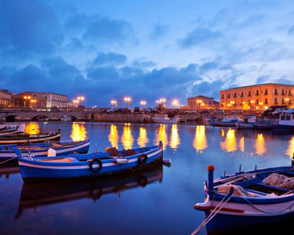 A beautiful view of Siracusa.