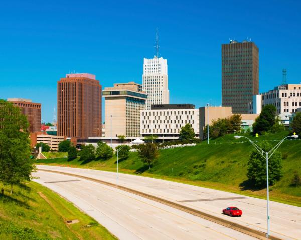 A beautiful view of Akron.
