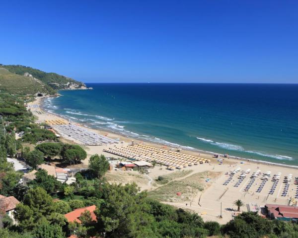 A beautiful view of Sperlonga.