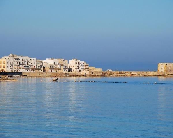 A beautiful view of Trapani.