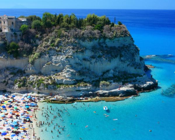 Vedere frumoasă la Tropea