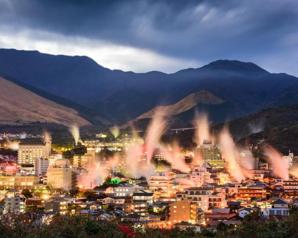 Una bellissima vista di Beppu