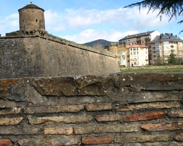 A beautiful view of Jaca.