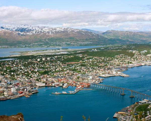 A beautiful view of Tromso.