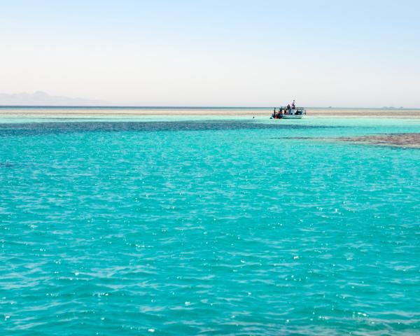 A beautiful view of Hurghada.