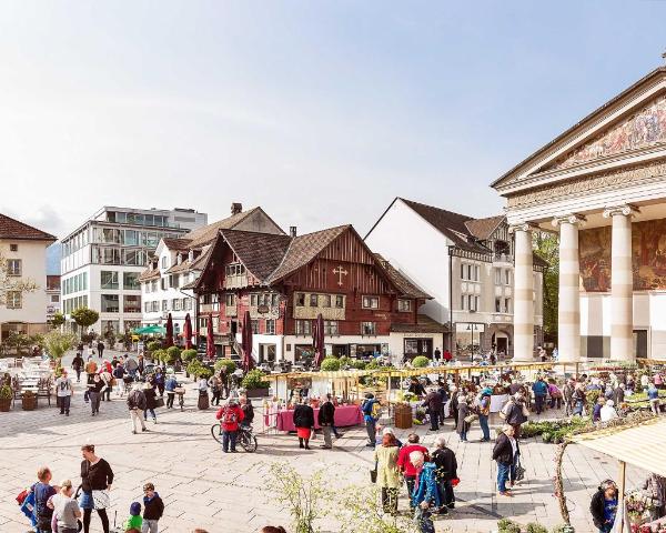 A beautiful view of Dornbirn.