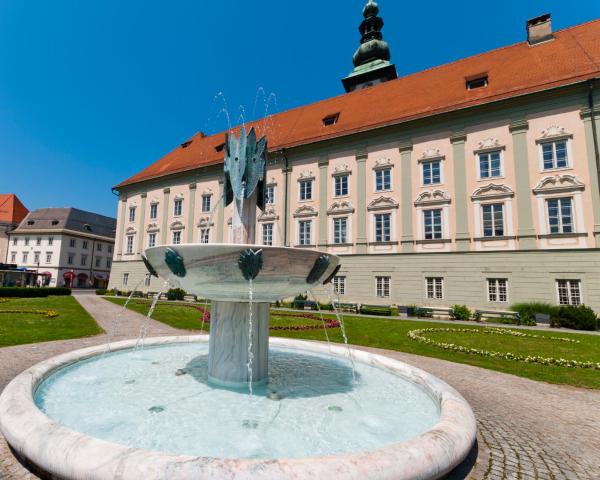 A beautiful view of Klagenfurt.