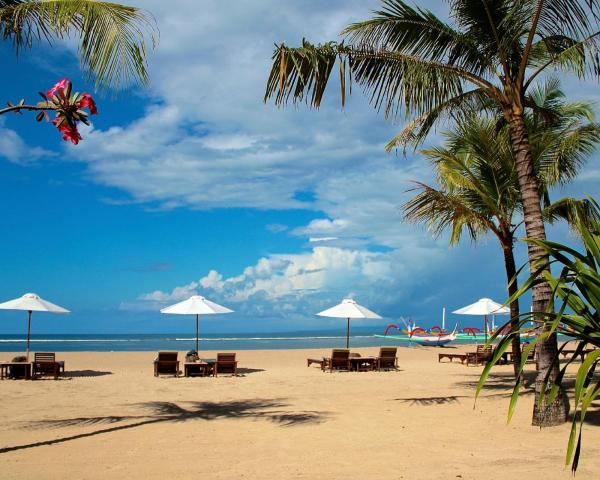 A beautiful view of Sanur