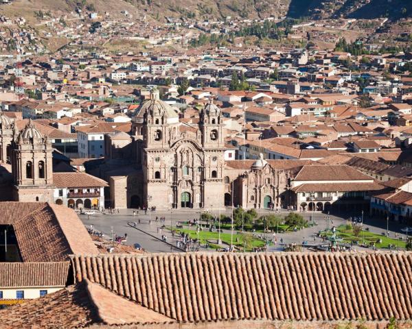 A beautiful view of Cusco