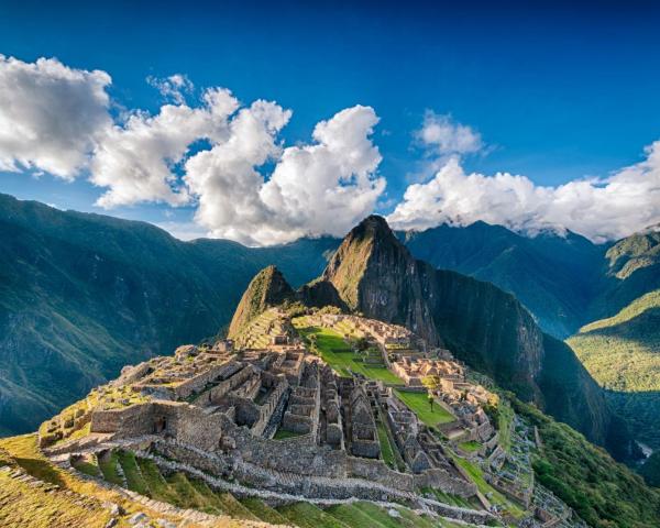 Una bonita vista de Macchupiccho