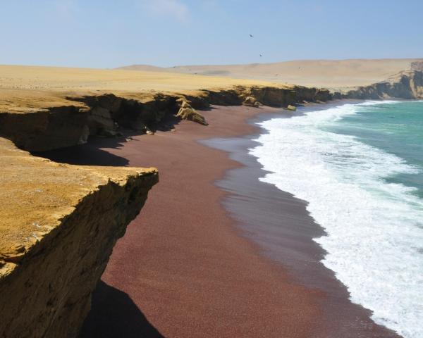 A beautiful view of Paracas.
