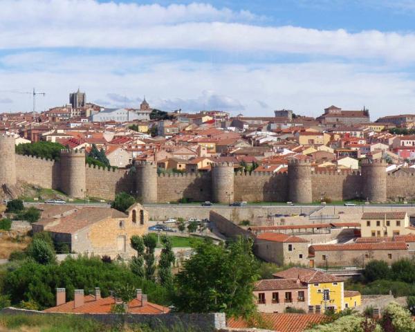 A beautiful view of Avila