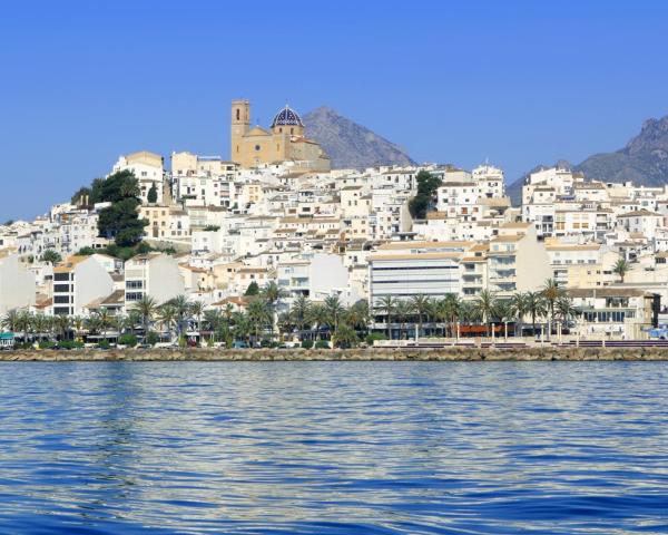 A beautiful view of Altea.