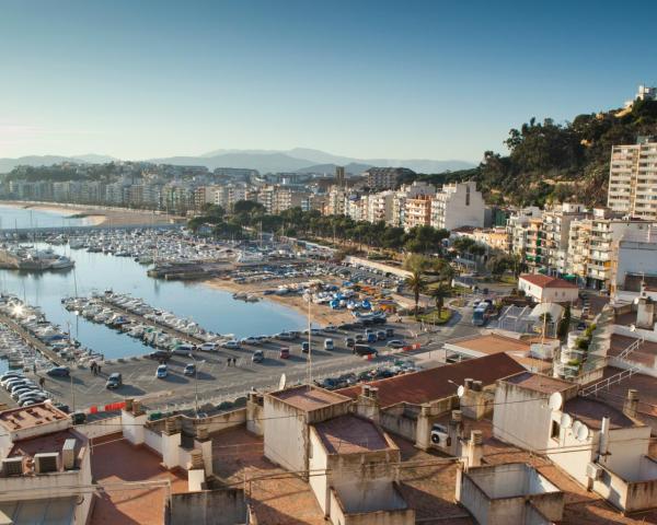 A beautiful view of Blanes