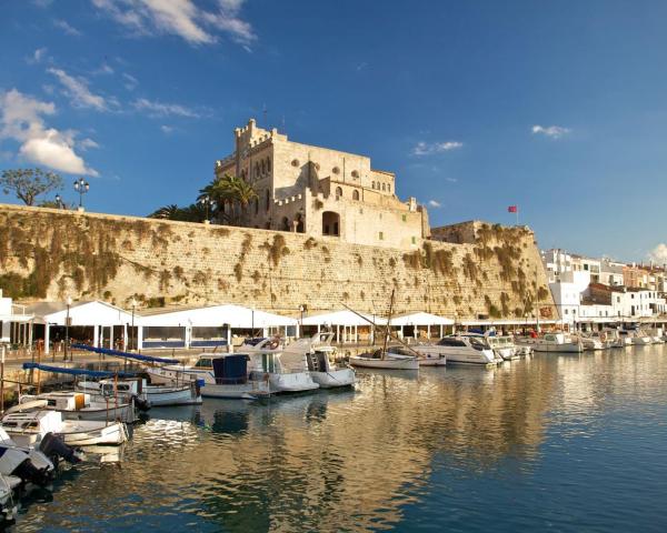 A beautiful view of Ciudadela.