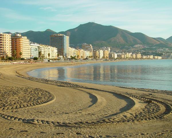 A beautiful view of Fuengirola.