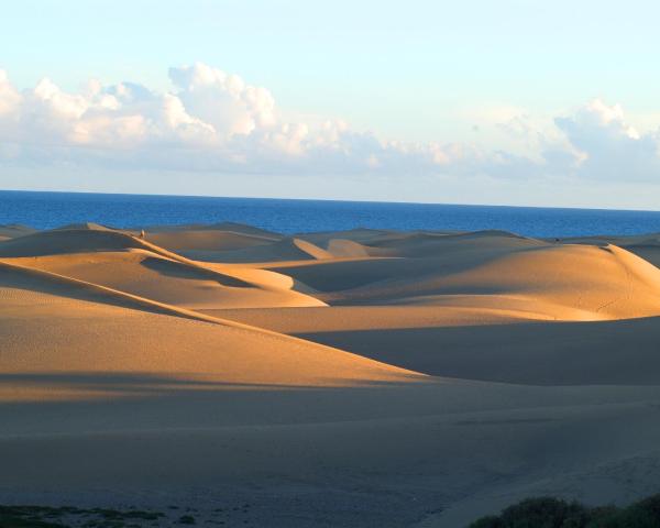 Uma bela vista de: Maspalomas