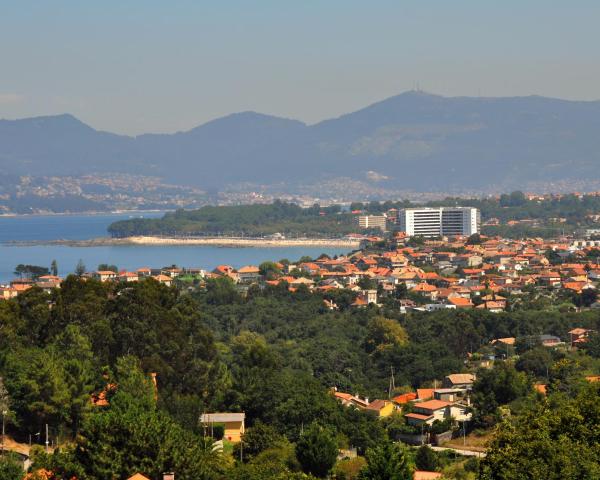 Una bella vista de Vigo