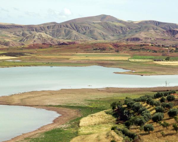 A beautiful view of Lalla Takerkoust