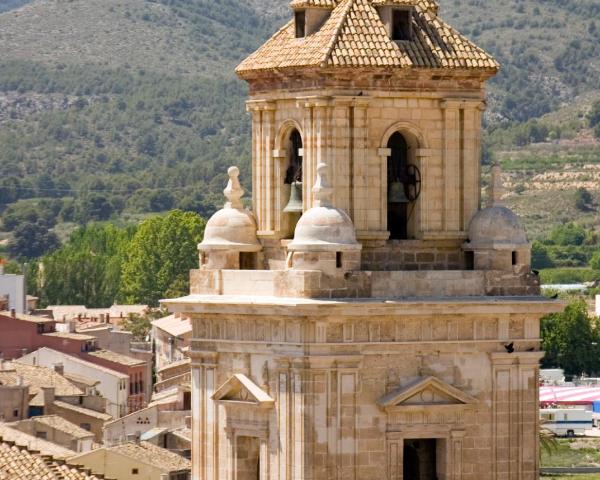 A beautiful view of Caravaca.