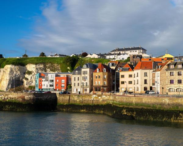 Una bellissima vista di Dieppe