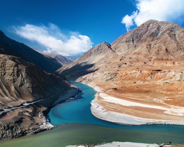 A beautiful view of Leh