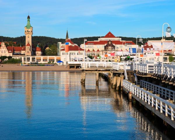 A beautiful view of Sopot.