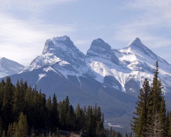 A beautiful view of Canmore