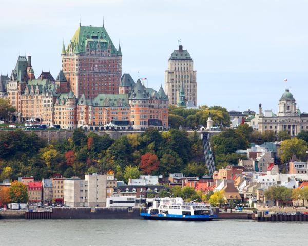 A beautiful view of Quebec.