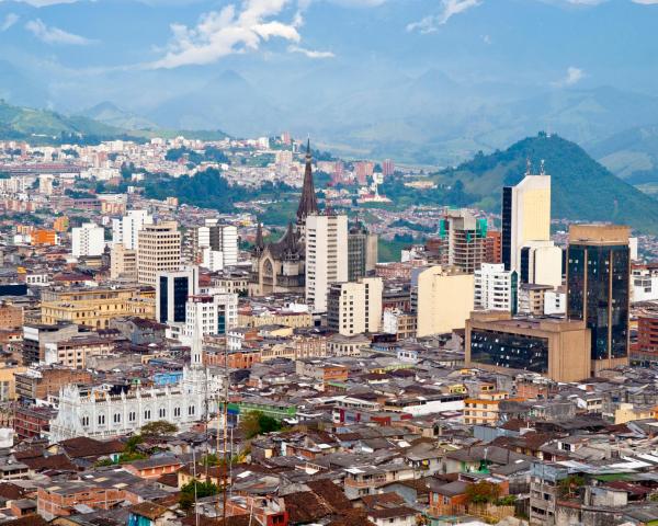 A beautiful view of Cartago Viejo.