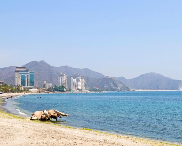 A beautiful view of Santa Marta.