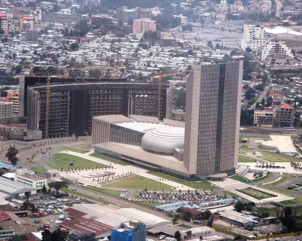 A beautiful view of Addis Ababa