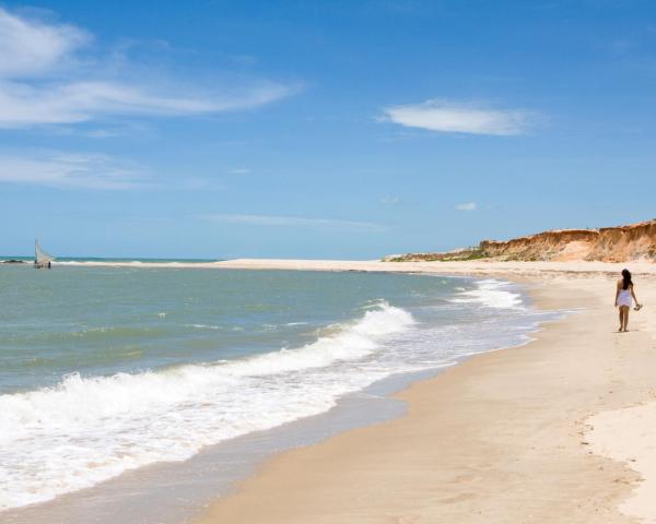 A beautiful view of Canoa Quebrada