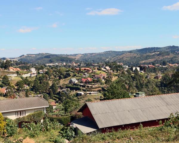 Een mooi uitzicht van Campos do Jordao