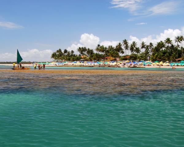 Una bonita vista de Porto das Galinhas