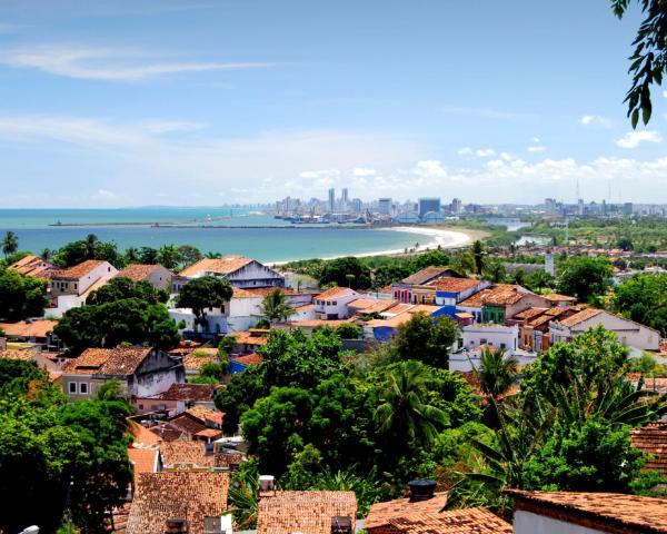 A beautiful view of Arrecife.