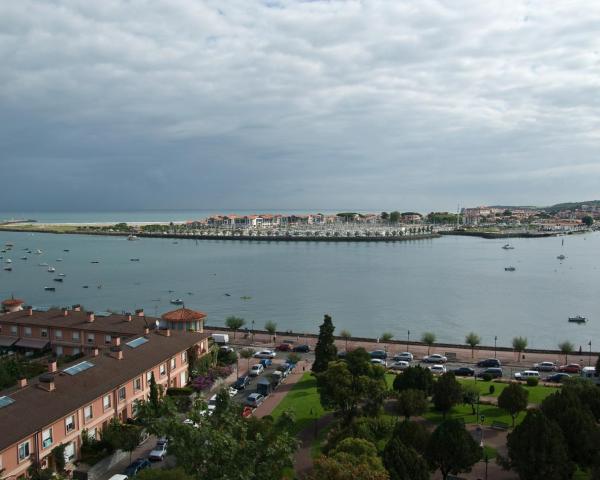 A beautiful view of Hondarribia.