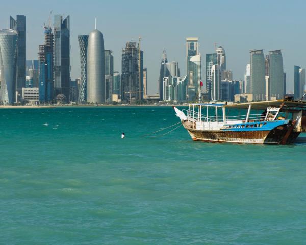 A beautiful view of Doha.