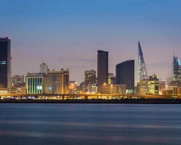 A beautiful view of Manama.