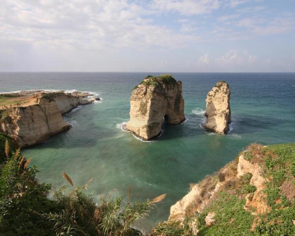 Ein schöner Blick auf Beirut