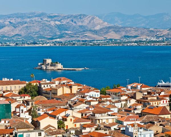 A beautiful view of Nafplio.