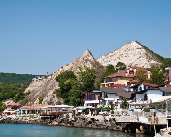 Čudovit pogled na mesto Balchik