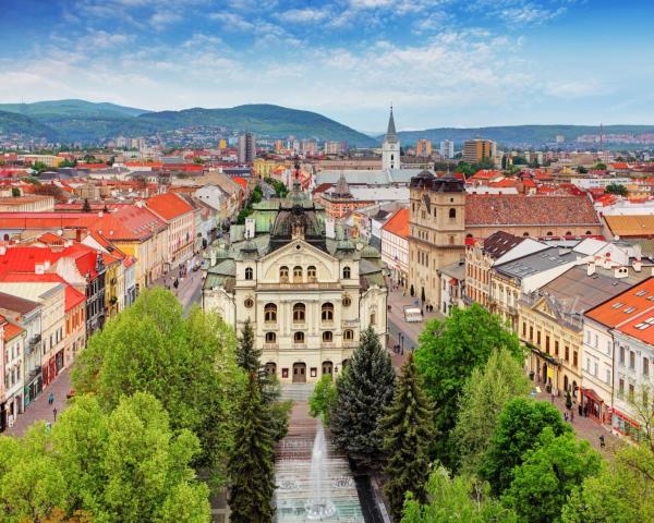 A beautiful view of Košice.