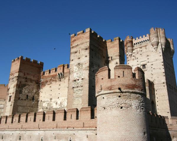 Ein schöner Blick auf Medina del Campo