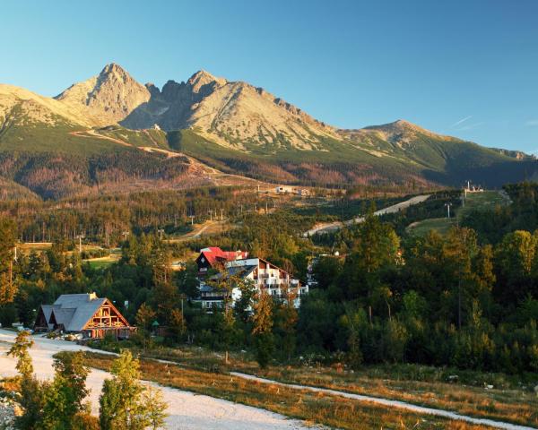 A beautiful view of Tatranska Lomnica.