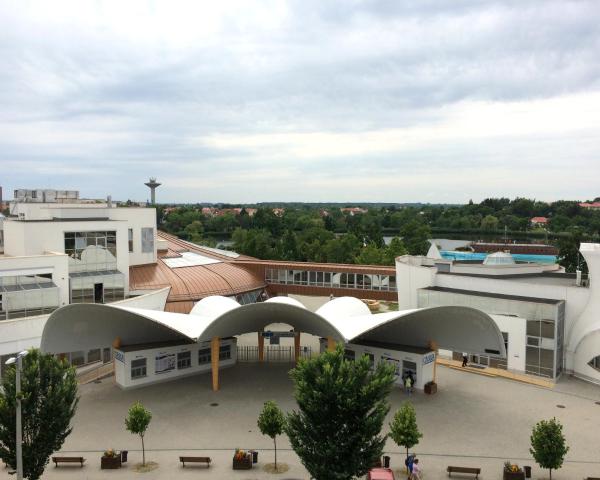 A beautiful view of Hajduszoboszlo.