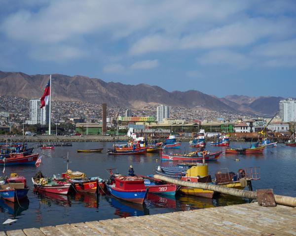 Una bella vista de Antofagasta