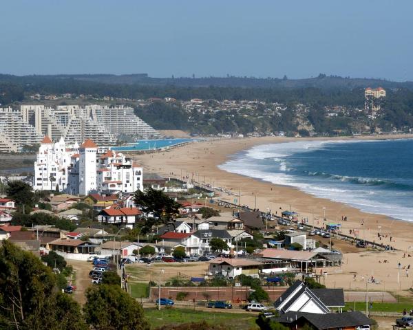 Ein schöner Blick auf Algarrobo